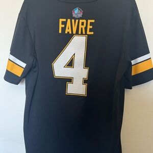 NFL Black and Gold Favre Jersey